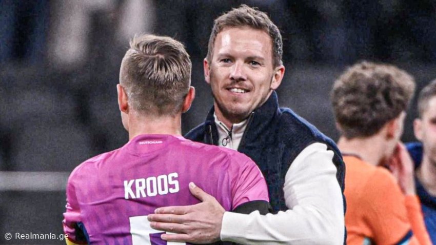 "მათ ფეხბურთზე არაფერი გაეგებათ" - ნაგელსმანმა კროოსზე ისაუბრა