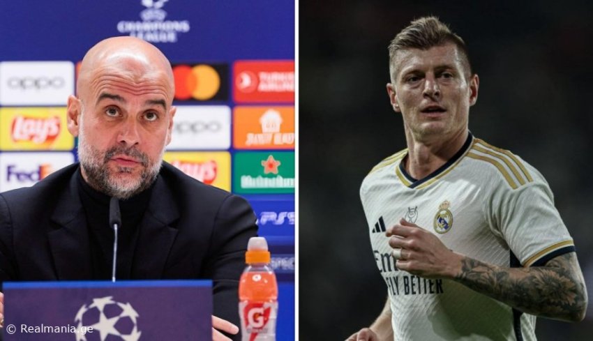 "კროოსი ამას ისე აკეთებს, როგორც მას შეეფერება" - გუარდიოლას კომენტარი გერმანელზე