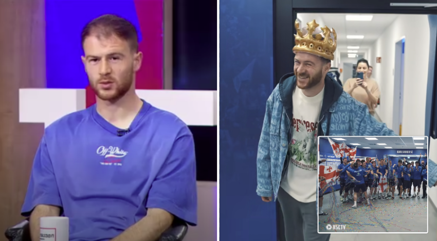 "მენეჯერმა მომწერა, გამაგებინე, რომ მოხვალო" - რას ყვება ბუდუ ზივზივაძე თანაგუნდელების ბრწყინვალე დახვედრაზე