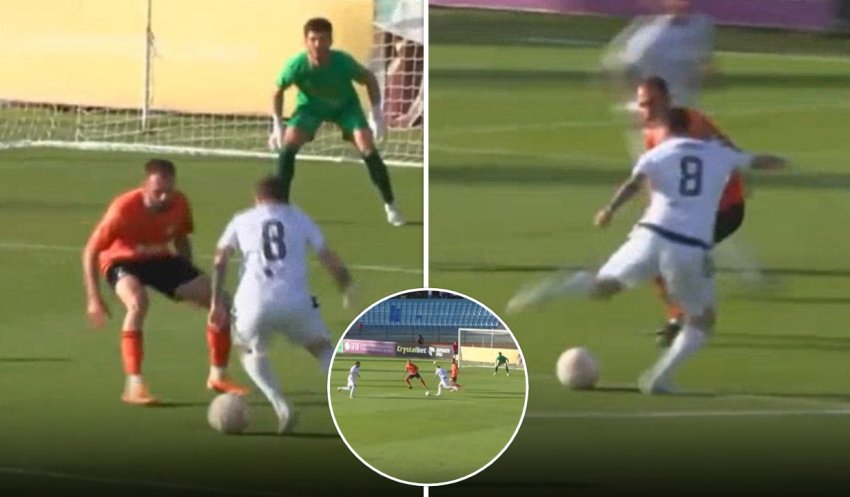 VIDEO: დახატა, ნამდვილი შემოქმედია - გიორგი არაბიძის მორიგი გენიალური ასისტი ეროვნულ ლიგაში