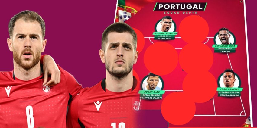 კრიშტიანუ და სხვა ვარსკვლავები - როგორი იქნება პორტუგალიის ნაკრების XI საქართველოსთან