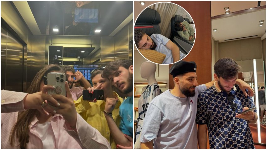 PHOTO: ძალიან მაგარი კადრები - როგორ დაისვენეს კვარამ და ზურიკომ მეუღლეებთან ერთად