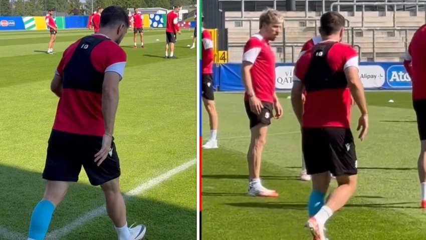 VIDEO: ის, რაც ახლა ძალიან გვჭირდებოდა - ოთარ კიტეიშვილი ნაკრების ვარჯიშს დაუბრუნდა