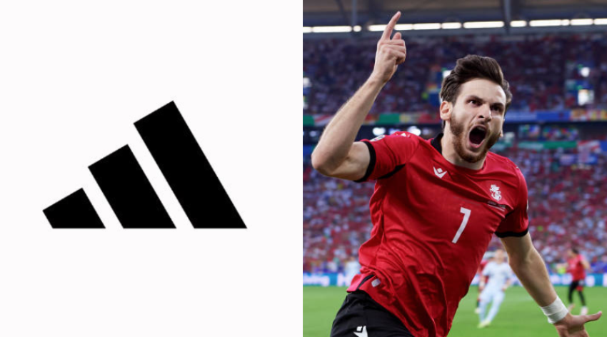 PHOTO: "ახლა მხედავთ?" - "ადიდასი" ხვიჩა კვარაცხელიას გოლს გამოეხმაურა