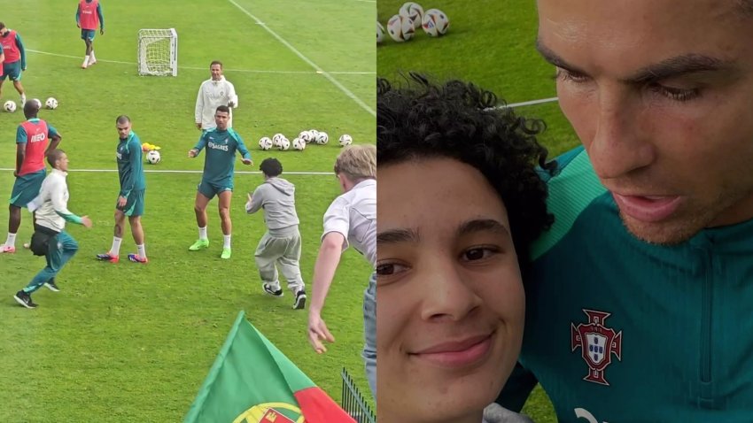 VIDEO: დაცვამ დაიჭირა, მაგრამ რონალდუმ მაინც გადაიღო ფოტო! - კრიშტიანუმ ფანს დაუვიწყარი მომენტი აჩუქა