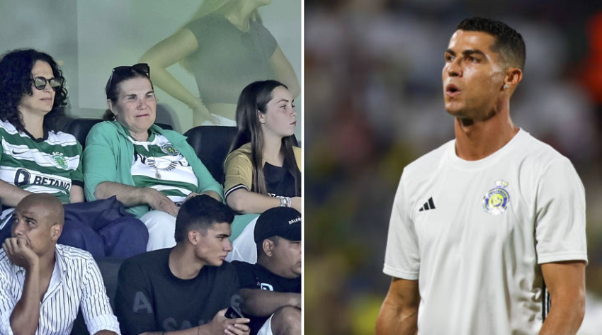 PHOTO: ასე ქომაგობდა დედა რონალდუს - კადრები სტადიონიდან