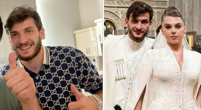 PHOTO: კადრები კლინიკიდან - ხვიჩას და ნიცას პირველი შვილი შეეძინათ