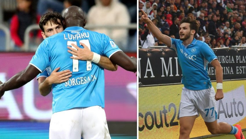 "კალიარი" VS "ნაპოლი" - რა შეფასებები მიიღეს "პარტენოპეის" ფეხბურთელებმა