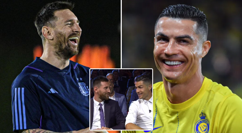 "ლეო ჩემზე 2 წლით პატარაა თუმცა..." - რონალდუს ხუმრობა რომელზეც მესიმაც გაიცინა