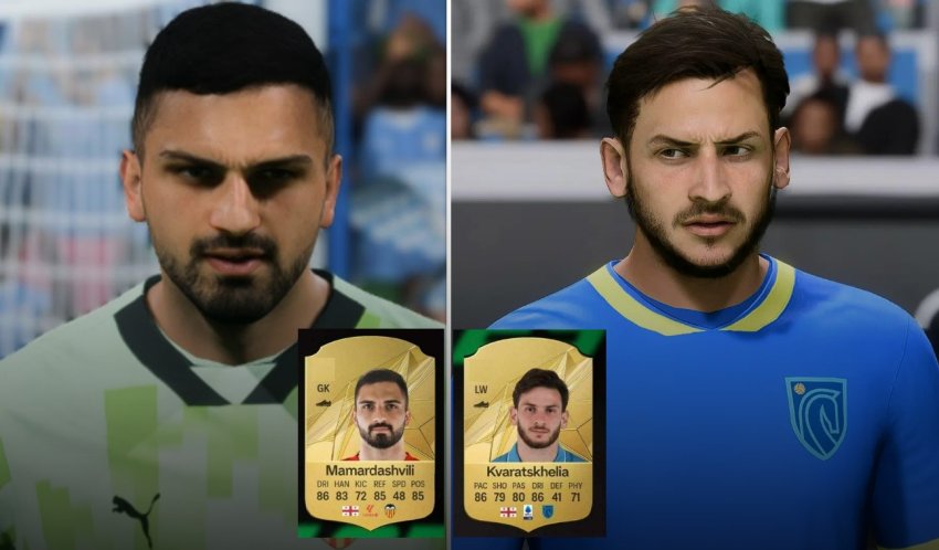 ცნობილია - მამარდაშვილისა და კვარაცხელიას რეიტინგები EAFC 25-ში