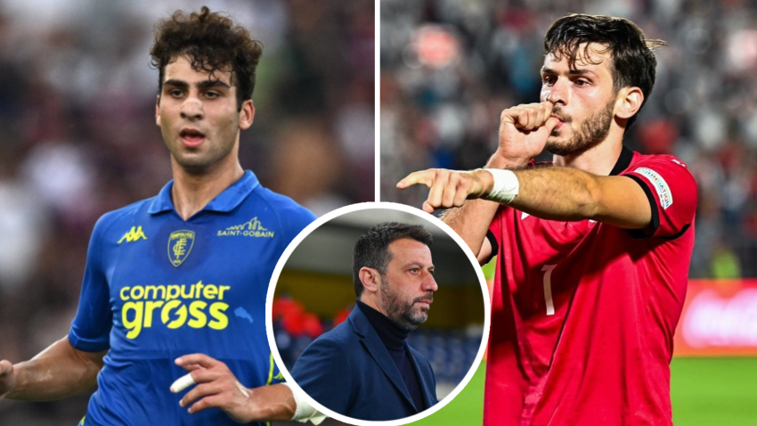 გოგლიჩიძის მწვრთნელის დარიგება ასეთია: სანაკრებო შეკრებაზე კვარაცხელიას ფეხებში ურტყას