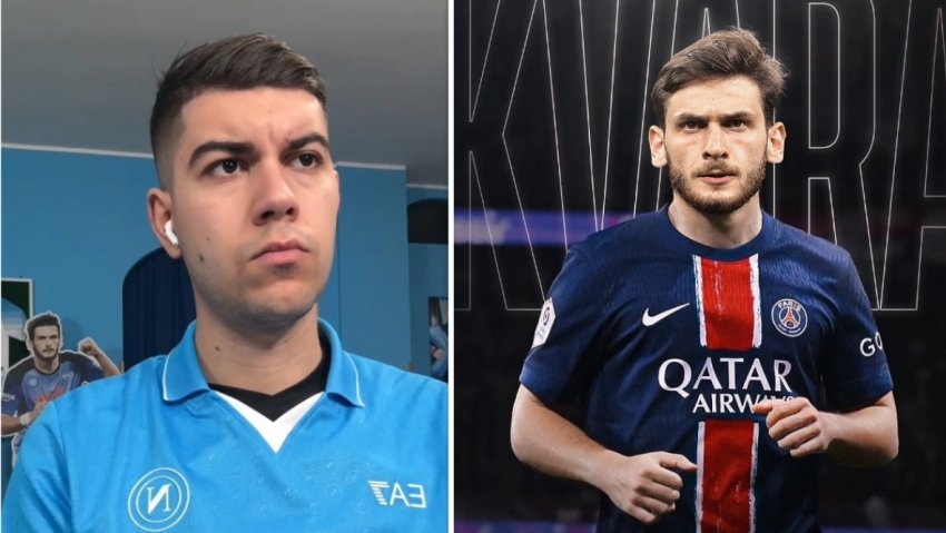 VIDEO: თვალებს ვერ უჯერებდა - "ნაპოლის" ფანის რეაქცია ხვიჩას ტრანსფერზე