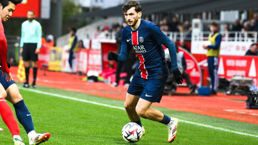 გუნდში ყველაზე დაბალი - რა შეფასება მიიღო კვარამ პირველ ტაიმში “ბრესტის” წინააღმდეგ