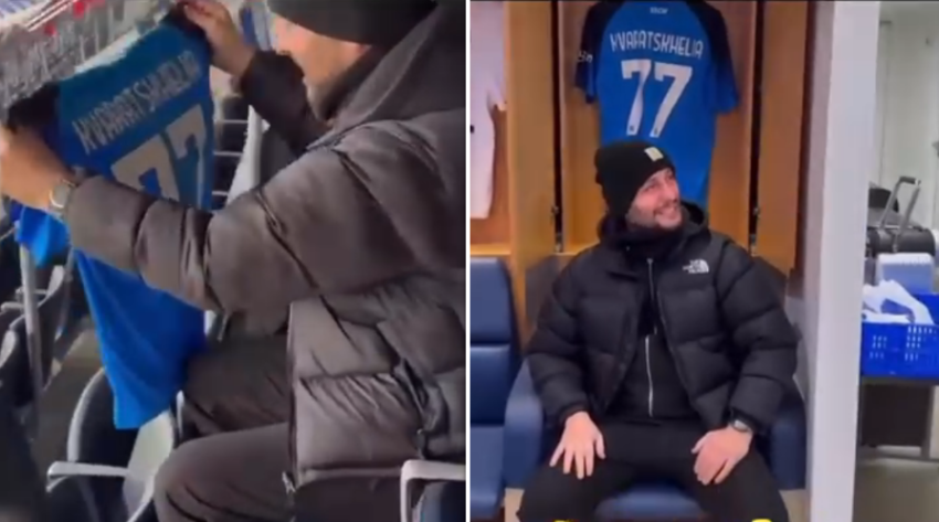 VIDEO: ნეაპოლელი ფანი კვარას საყურებლად პარიზში ჩავიდა! - იტალიაში ხვიჩა ძალიან ენატრებათ