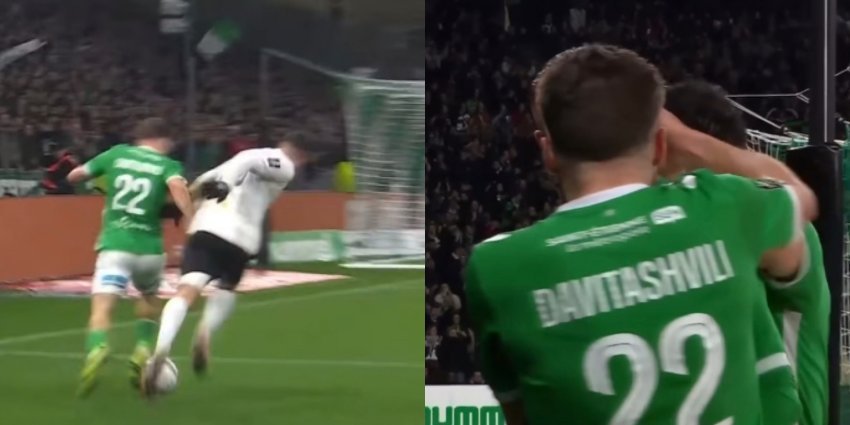 VIDEO: ზურკიო დაფრინააავს - ქართველი ფეხბურთელის მეორე საგოლე გადაცემა