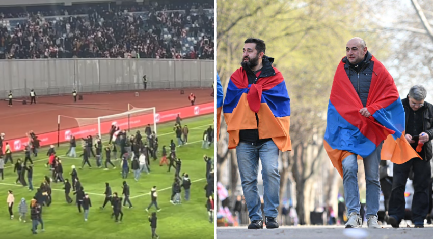 "ჩვენთან მყოფი ქალები და ბავშვები ძალიან შეშინებული იყვნენ" - რას წერს სომეხი გულშემატკივარი თბილისში მომხდარზე