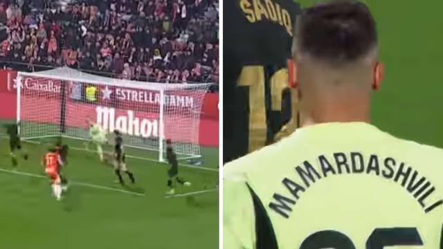 VIDEO: მამარდდდ! - გიორგი მამამრდაშვილის სასწაული სეივი ჟირონას წინააღმდეგ