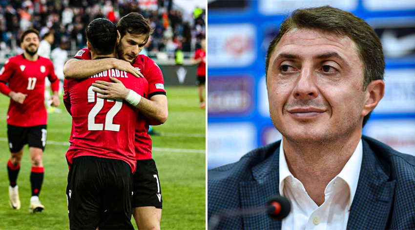 "გიოს და კვარას კი ვუსურვებ, რომ ნაკრებში, გოლების რეკორდი წელსვე გააუმჯობესონ" - შოთი არველაძე