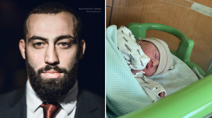 რომან დოლიძეს მესამე შვილი ეყოლა - მებრძოლმა ვაჟს საინტერესო სახელი შეურჩია
