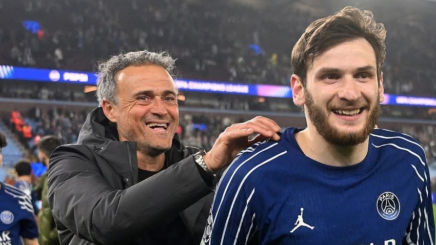 ხვიჩა კვარაცხელია: “ბედნიერი ვარ, რომ პსჟ-ში ლუის ენრიკესთან ერთად ვარ”