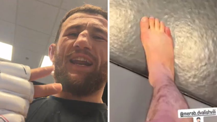 ემუქრება თუ არა დვალიშვილს ბრძოლის გამოტოვება - მერაბმა ვარჯიშზე ფეხის თითი დაიზიანა