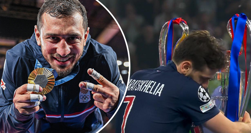 ოქროს სიტყვებია - როგორ მიულოცა ლაშა ბექაურმა კვარას ჩემპიონთა ლიგის მოგება