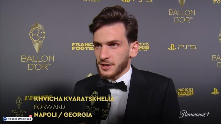 კვარაცხელია ისევ წინ! - ოქროს ბურთის რეიტინგი განახლდა