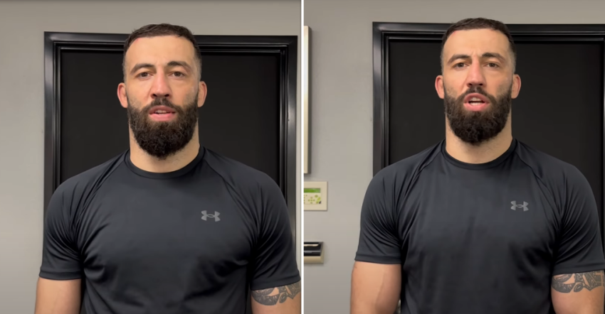 "არავის გრეპლინგის მეშინია" - რომან დოლიძე ბრძოლის წინ საჯარო განცხადებას აკეთებს