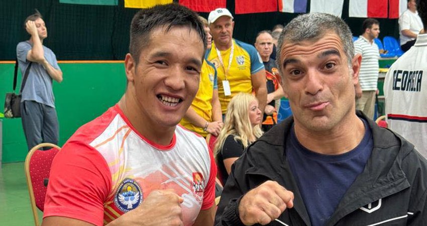 PHOTO: ძალიან მაგარი ადამინია! - ვახტანგ ახობაძის ძალიან მაგარი ჟესტი პარამკლავჭიდის ფინალამდე