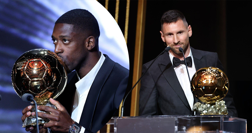 ოქროს სიტყვებია - ლიონელ მესიმ დემბელეს ოქროს ბურთის მოგება მიულოცა