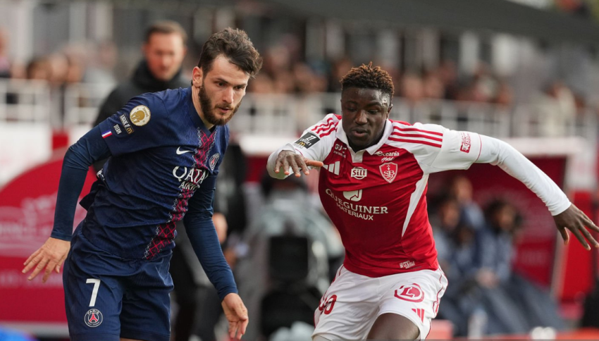 რა შეფასება მიიღო ხვიჩა კვარაცხელიამ ბრესტის წინააღმდეგ