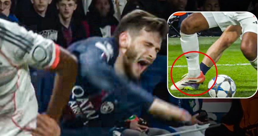 VIDEO: კინაღამ კოჭი გადაუტეხა! - ტას ძალიან უხეში თამაში კვარაცხელიას წინააღმდეგ