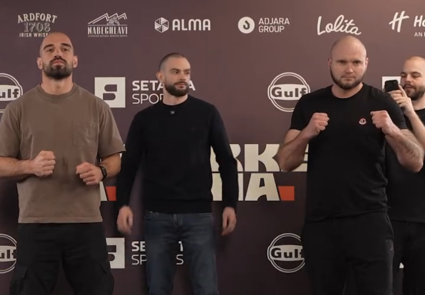 VIDEO: მერაბ შარიქაძის პირისპირ დგომი თავის მეტოქესთან