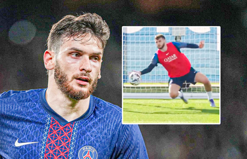 VIDEO: ხვიჩა კვარაცხელიამ "პსჟ"-ს ვარჯიშზე მეკარეობა მოსინჯა