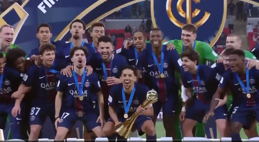 VIDEO: ჩემპიონებმა თასი ჩაიბარეს - "პსჟ" 2025 წელს ტიტულით ასრულებს