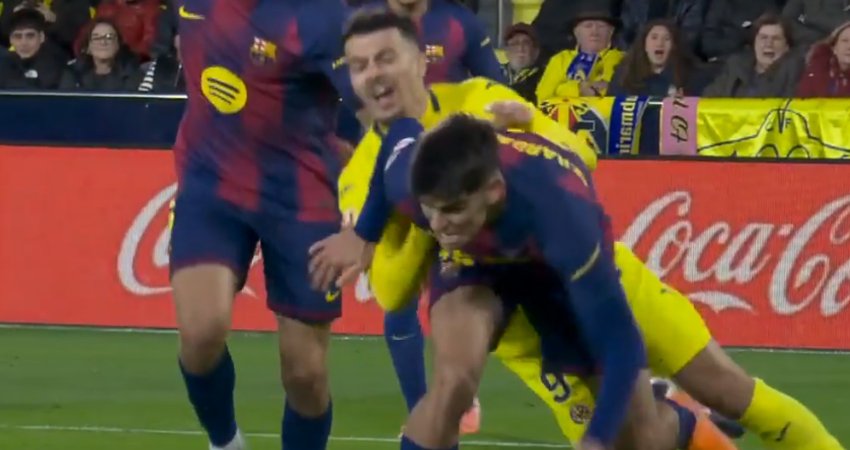 VIDEO: ჟორჟს კარგი თამაში ბარსასთან! - მსაჯმა პენალტი არ დანიშნა