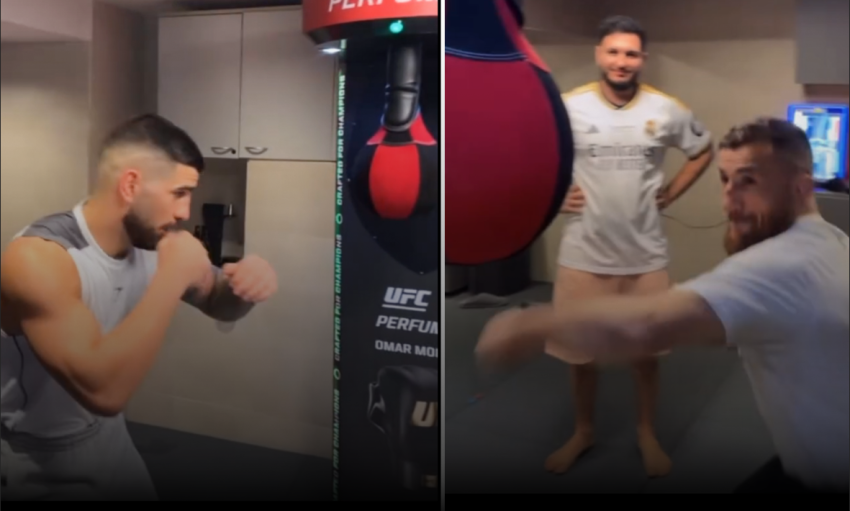 VIDEO: მერაბმა და ილიამ აპარატზე თავიანთი ძალები გატესტეს