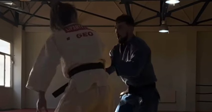 VIDEO: ცოლი ქმრის წინააღმდეგ - ეთერ ლიპარტელიანი და თემურ ნოზაძე ერთმანეთს შეეჭიდნენ