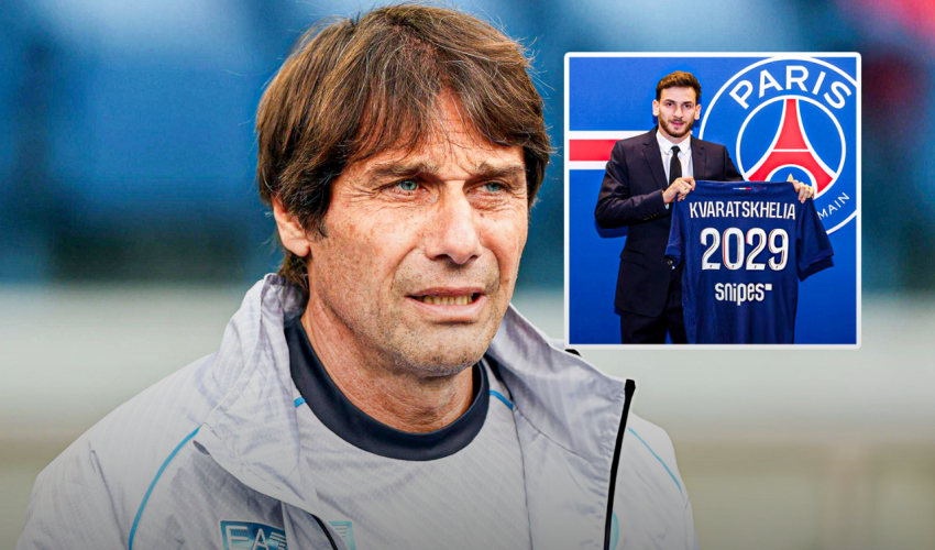 "მგონი უიღბლობა მომაქვს" - ანტონიო კონტეს კომენტარი ხვიჩა კვარაცხელიაზე