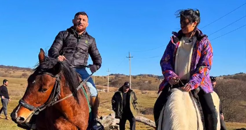 VIDEO: "ცხენით ჯირითი ნინა დრამასთან ერთად საქართველოში" - მერაბი ახალ ვიდეოს აქვეყნებს