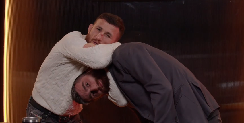 VIDEO: მერაბ დვალიშვილის მახრჩობელა ილეთების გაკვეთილი პირდაპირ ეთერში