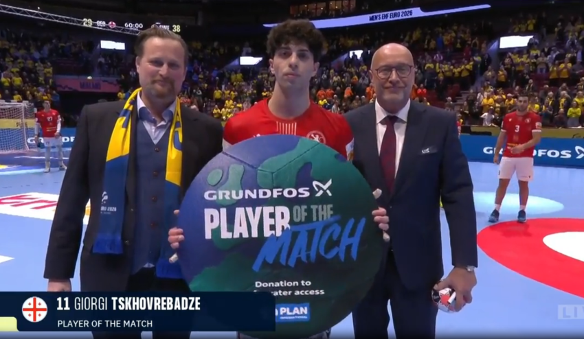 VIDEO: 11 გოლი ერთ მატჩში - გიორგი ცხოვრებაძე შვედეთთან მატჩში საუკეთესო მოთამაშედ დასახელდა.