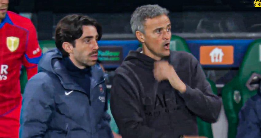 VIDEO: ენრიკე გაგიჟდაააააააააა! - ლუისის რეაქცია კვარაცხელიას გოლზე