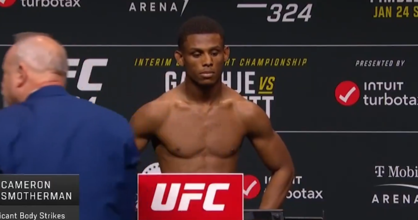 აი, რას უძლებენ ისინი - UFC-ს მებრძოლმა აწოვნების შემდეგ გონება დაკარგა