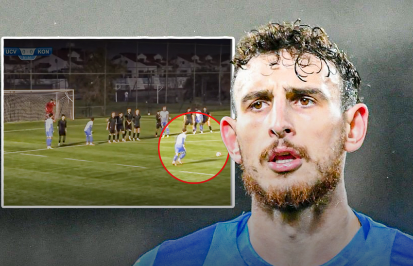 VIDEO: შეასრულა! - ანრი მექვაბიშვილის საოცარი სილამაზის გოლი ჯარიმიდან