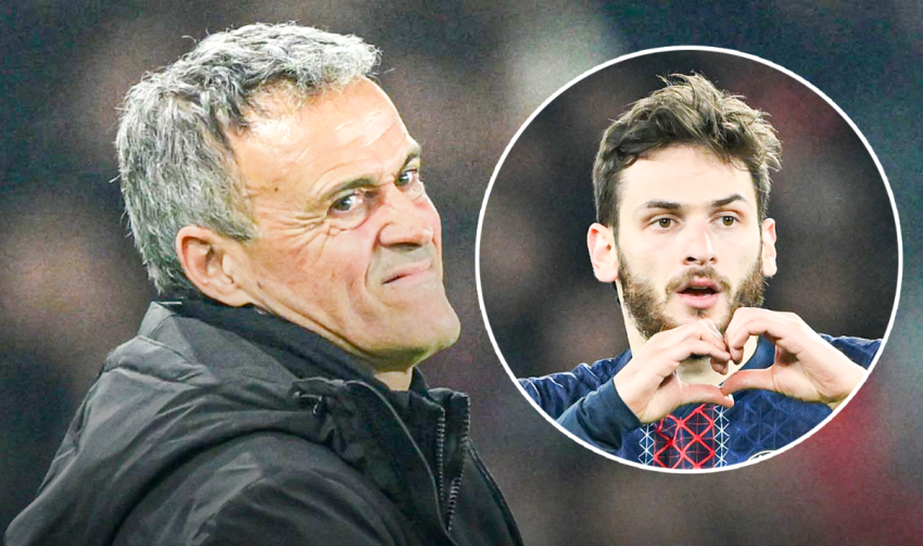 VIDEO: ემოციები ვერ შეიკავა - ლუის ენრიკეს რეაქცია ხვიჩა კვარაცხელიას გოლზე