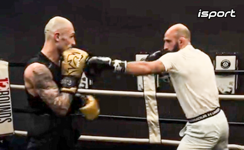 VIDEO: კრივის უზადო მასტერკლასი! გურამ ქუთათელაძისა და ლაშა გურულის სპარინგი