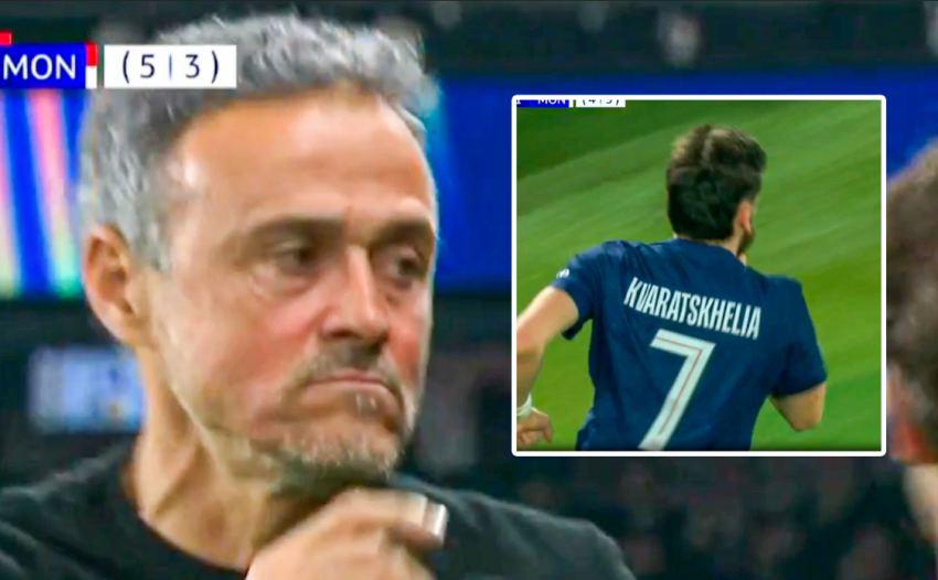 VIDEO: არ შეიმჩნია! - ლუის ენრიკეს რეაქცია ხვიჩას გოლზე