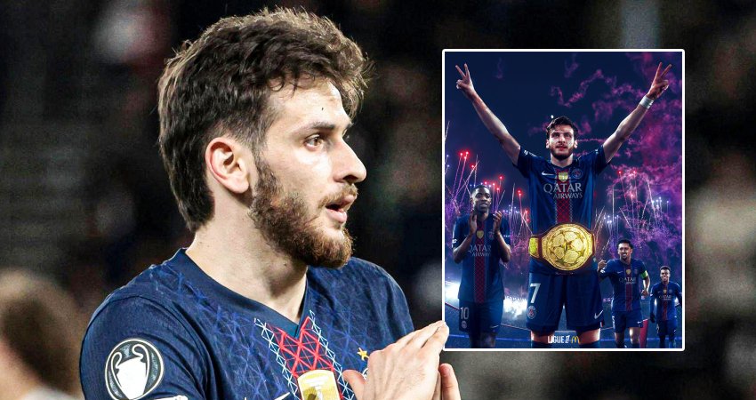 კვარა მოვლენათა ეპიცენტრში ოქროს ქამრით - ლიგა 1-მა პსჟ-ს პოსტი მიუძღვნა