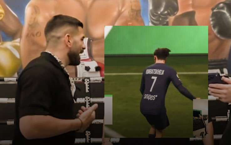 "პარიზში ჩემი კაცი მყავს" - ვირტუალურ ფეხბურთში ილია თოფურიამ გოლი კვარათი გაიტანა